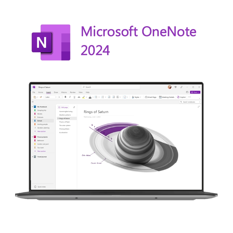 Microsoft OneNote 2024 X5QUBITS.com